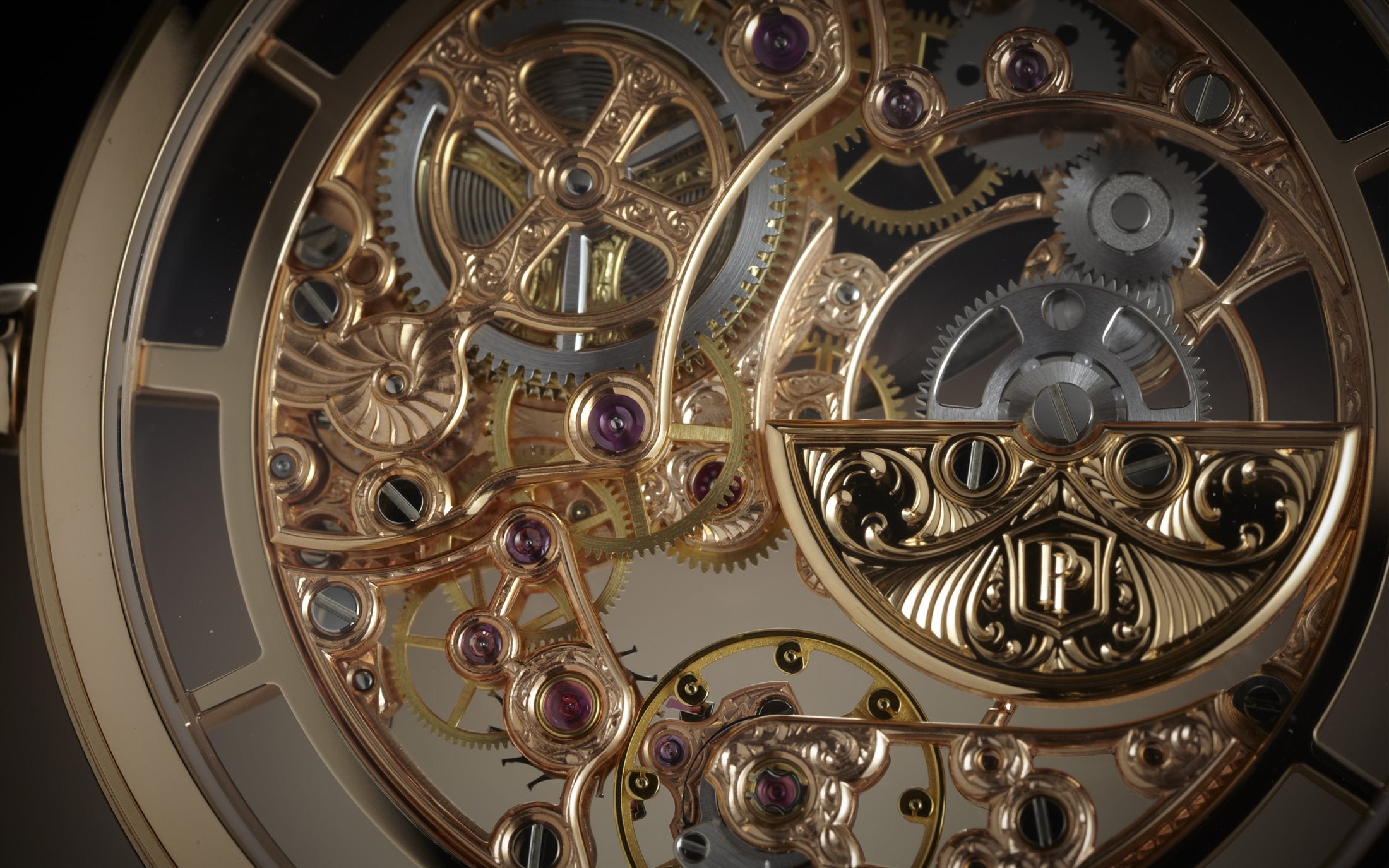 Orologio in oro rosa Complicazioni Patek philippe