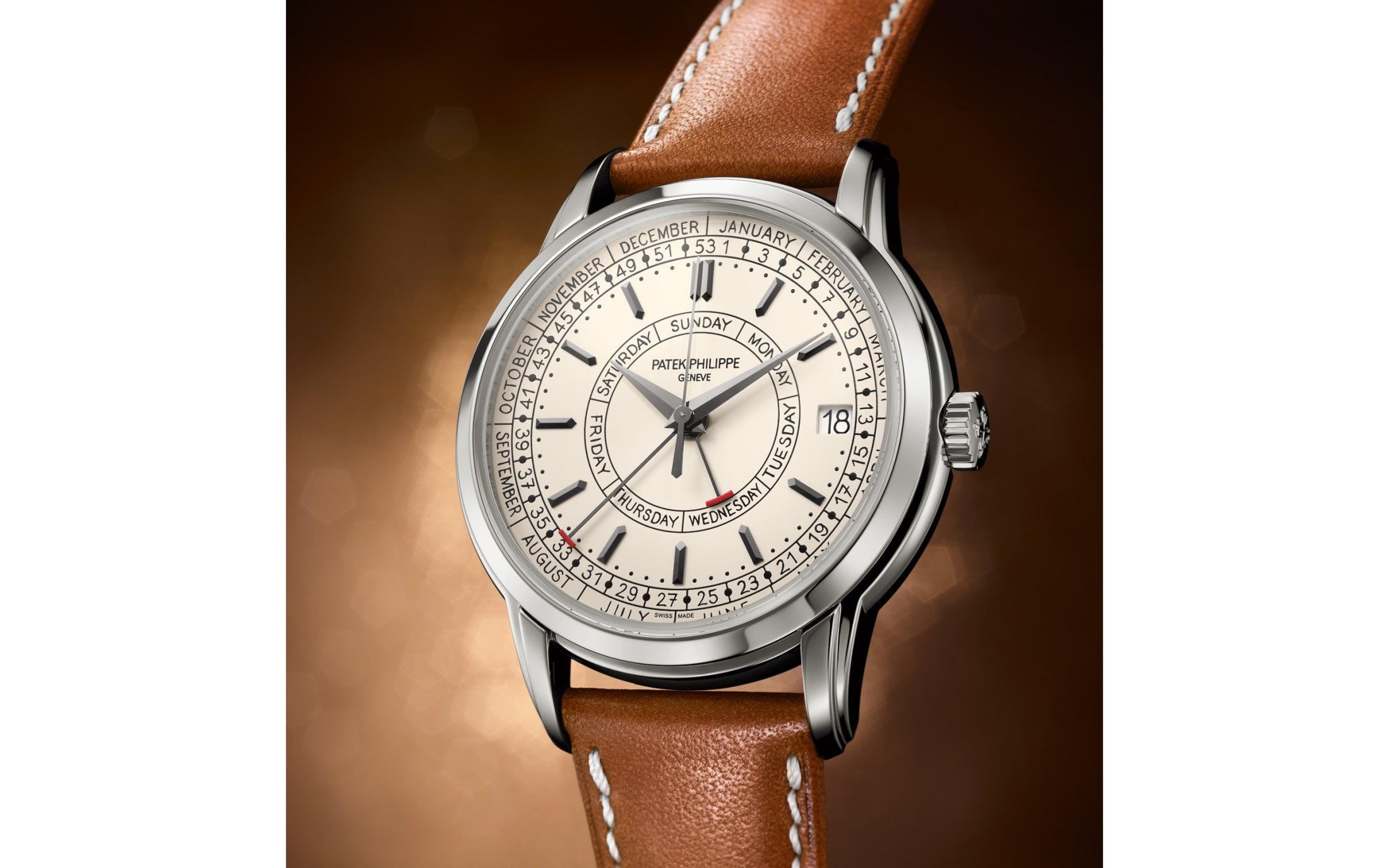 Watch in steel Calatrava Patek philippe
