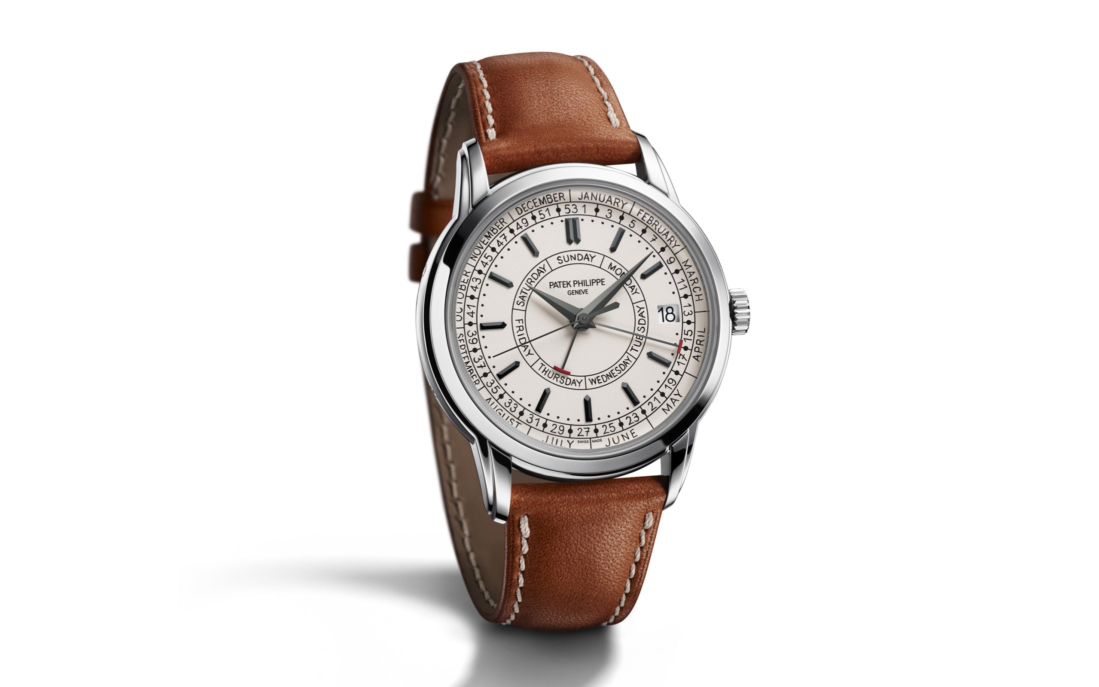 Watch in steel Calatrava Patek philippe