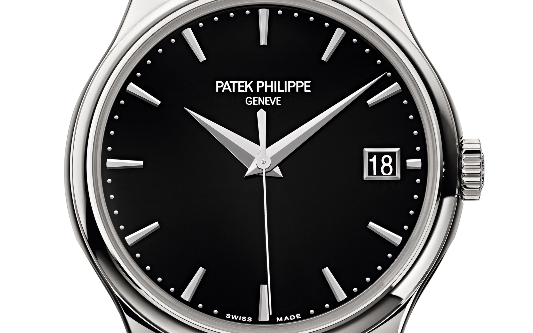 Watch in white gold Calatrava Patek philippe