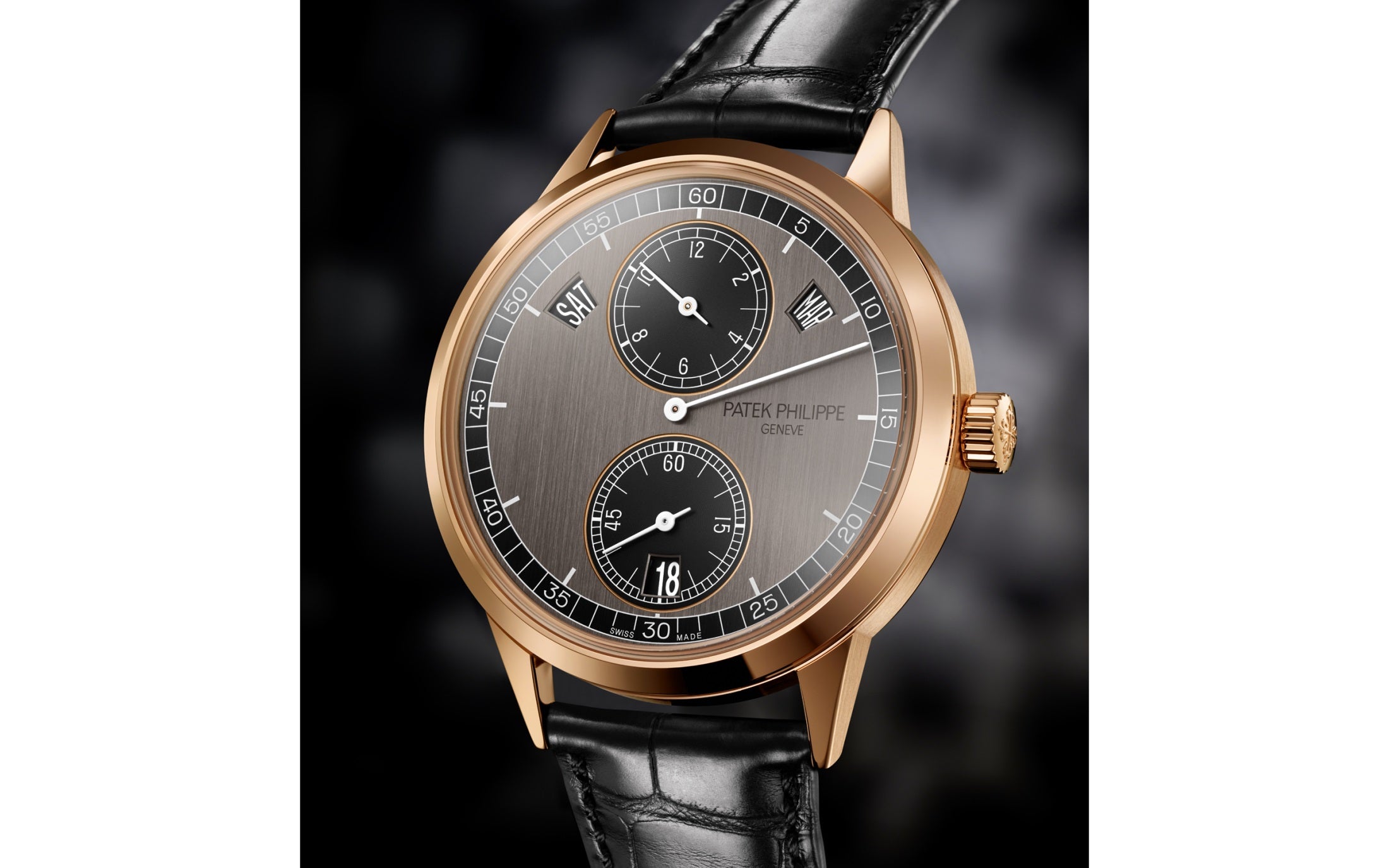 Orologio in oro rosa Complicazioni Patek philippe