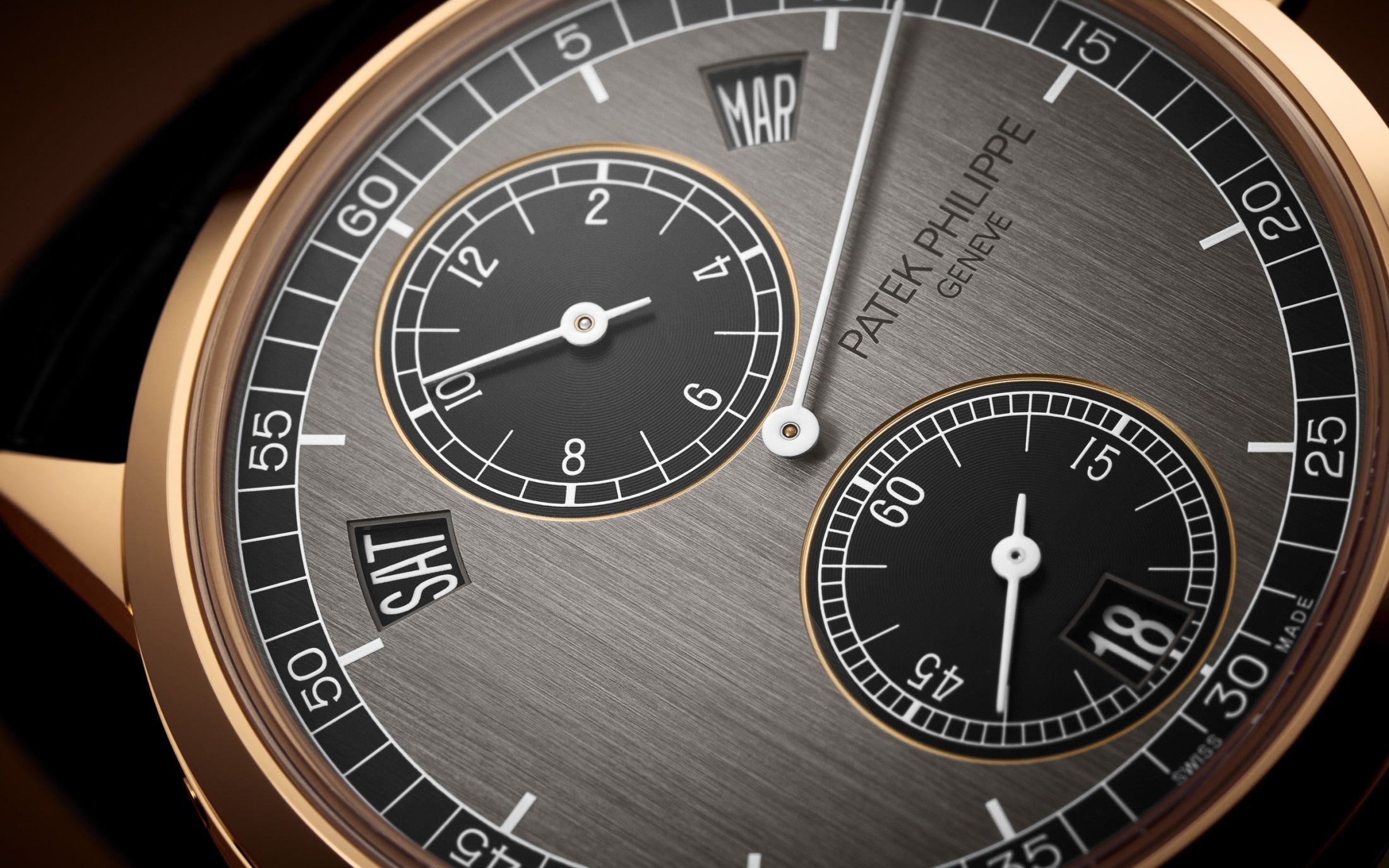 Orologio in oro rosa Complicazioni Patek philippe