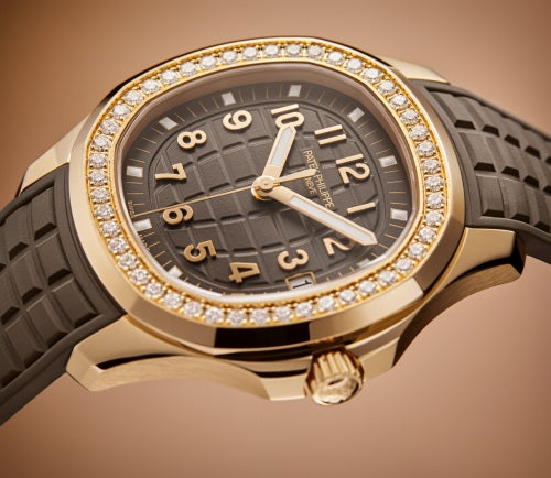 Watch in rose gold Aquanaut Patek philippe
