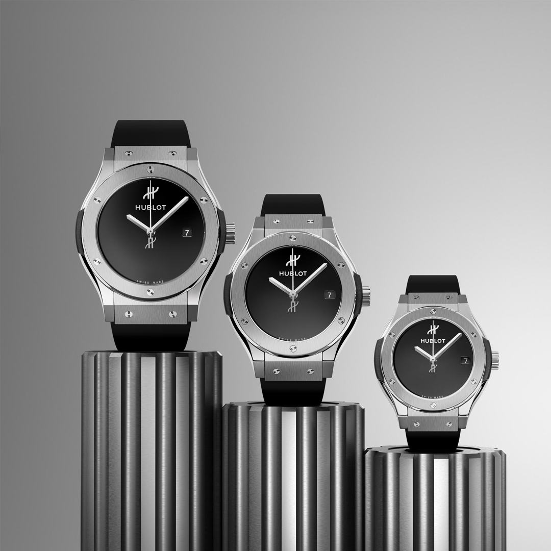 Watch in titanium Classic Fusion Original Titanium Hublot