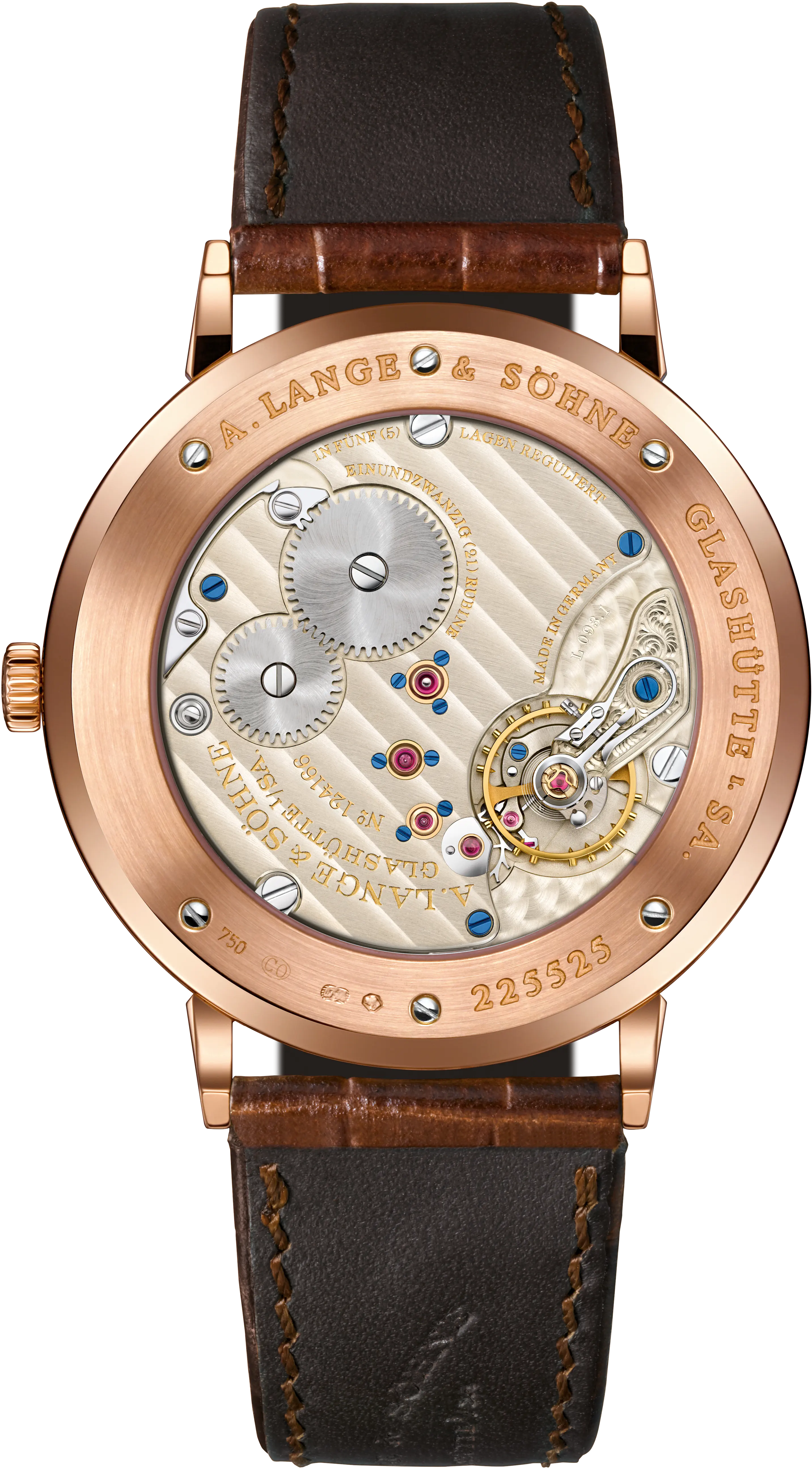 Orologio in oro rosa Saxonia - Saxonia Thin A lange sohne
