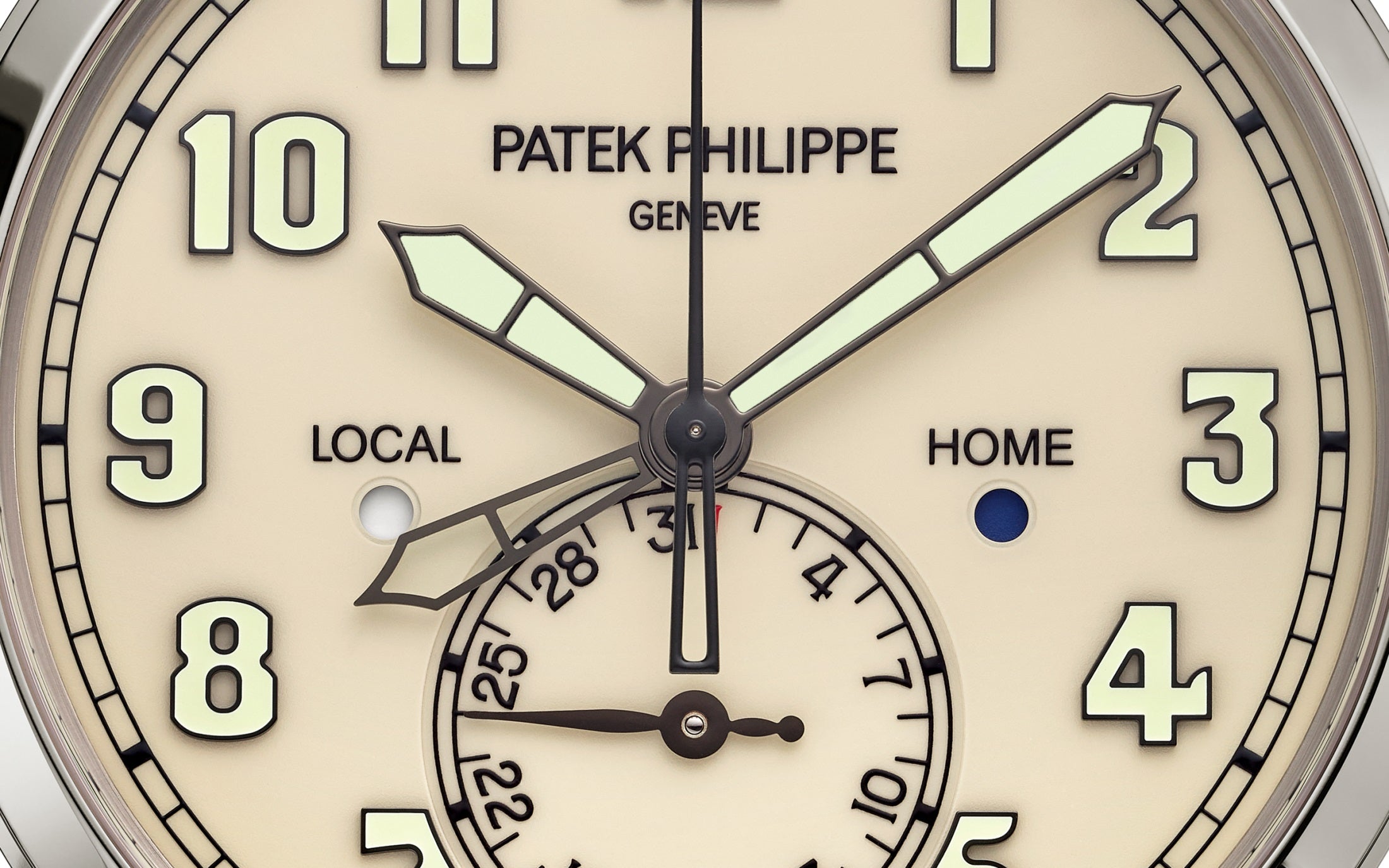 Watch in white gold Complications Patek philippe