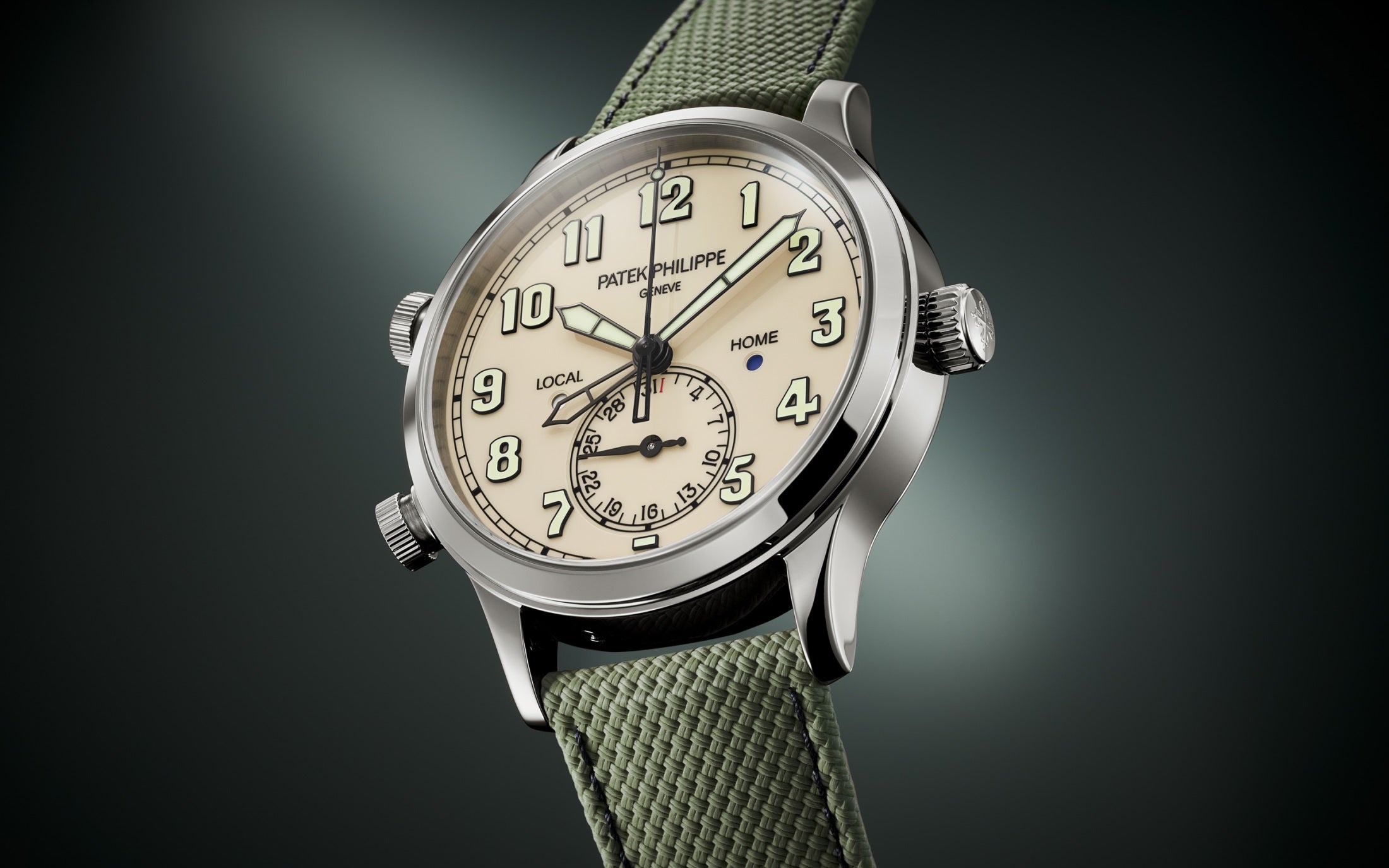 Watch in white gold Complications Patek philippe