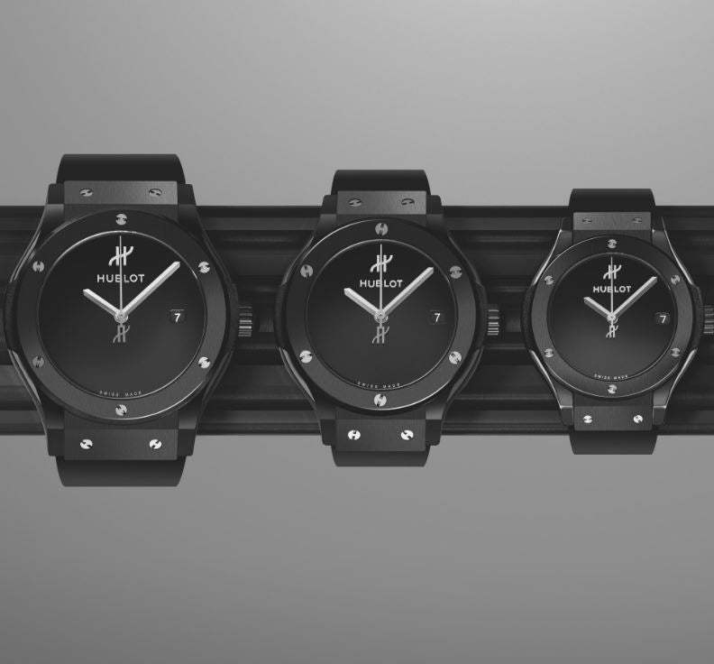 Watch in ceramics Classic Fusion Original Black Magic Hublot