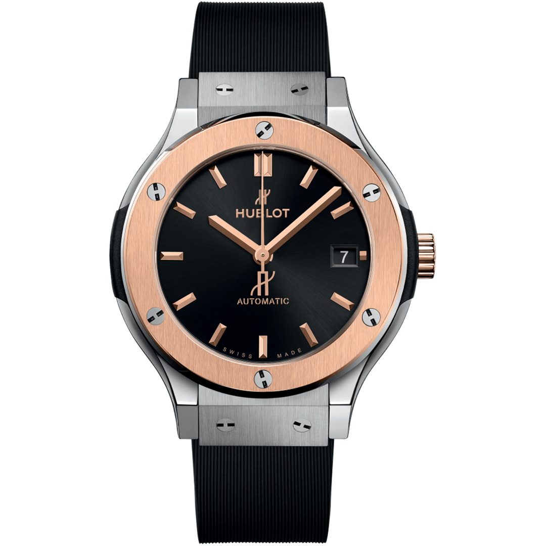Watch in titanium Classic Fusion Titanium King Gold Hublot