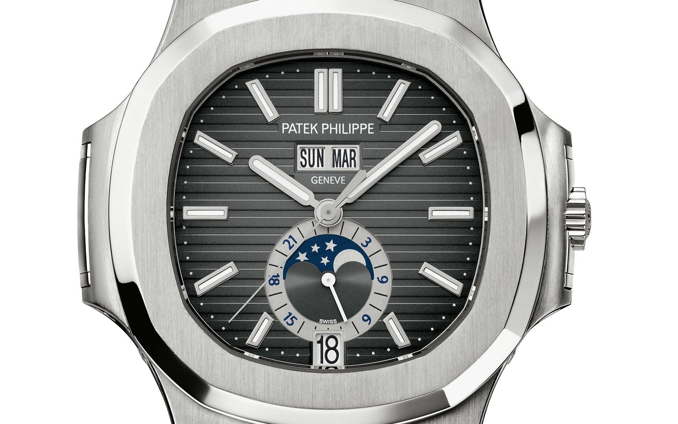 Watch in steel Nautilus Patek philippe