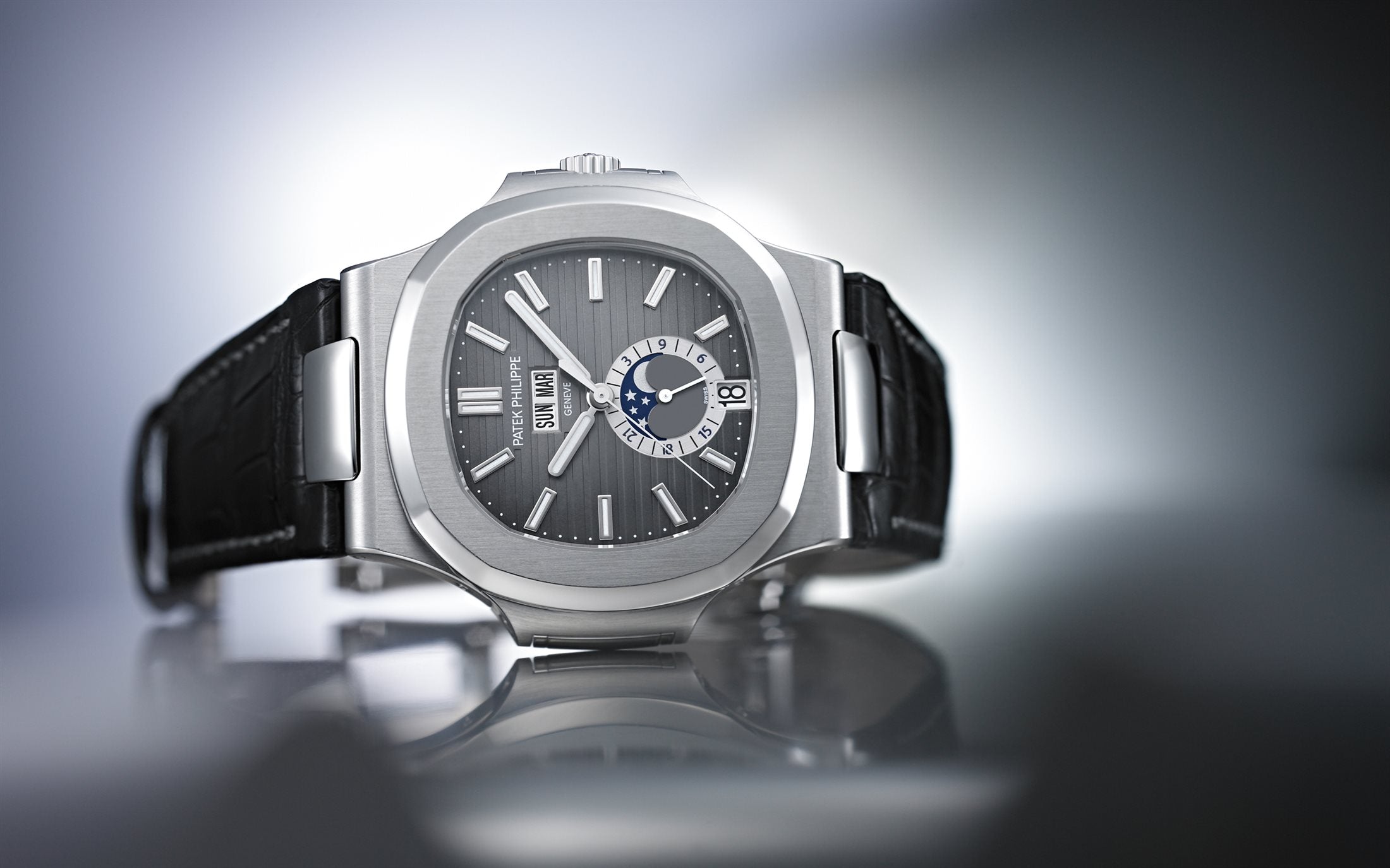 Orologio in acciaio Nautilus Patek philippe