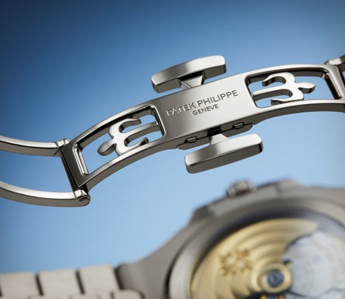 Orologio in oro bianco Nautilus Patek philippe