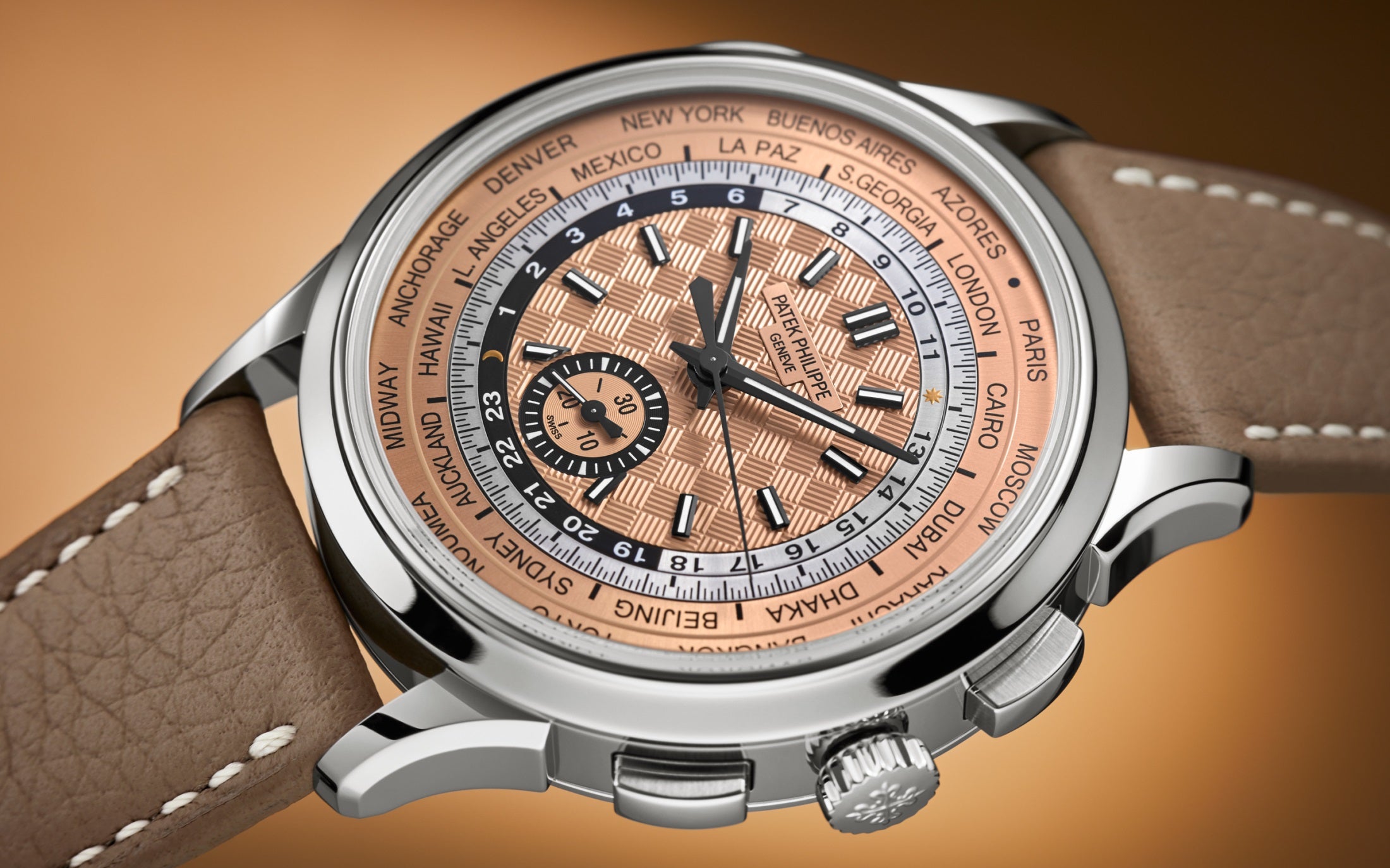 Orologio in acciaio Complicazioni Patek philippe