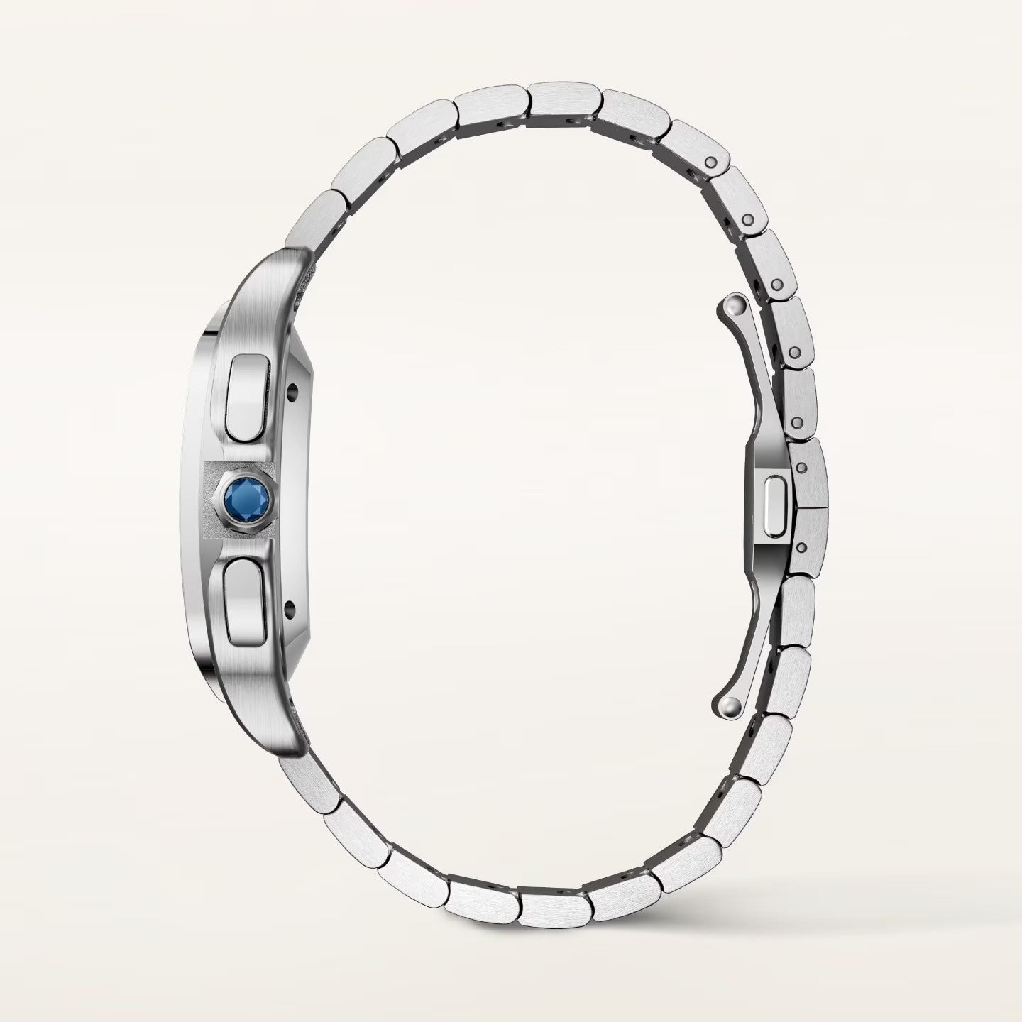 Orologio in acciaio Santos de Cartier Cartier