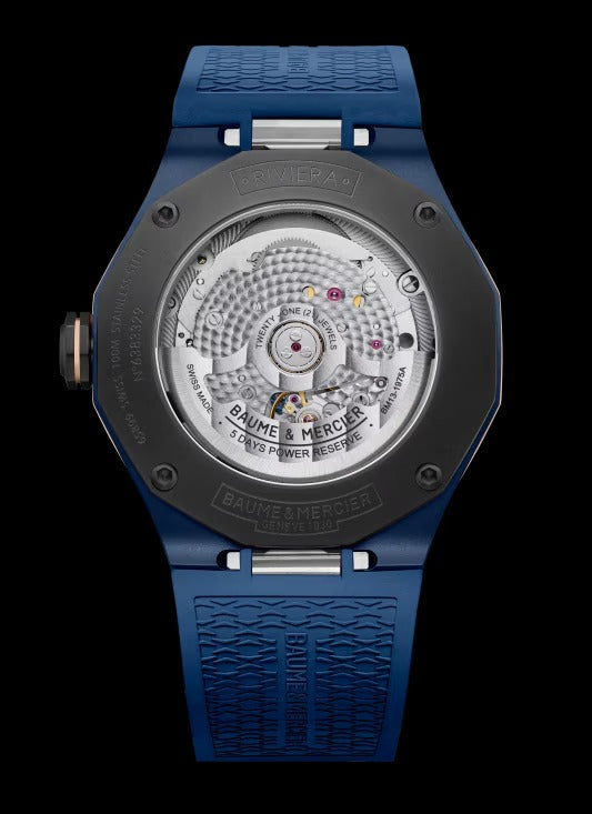 Watch in steel and titanium Riviera Baume et mercier