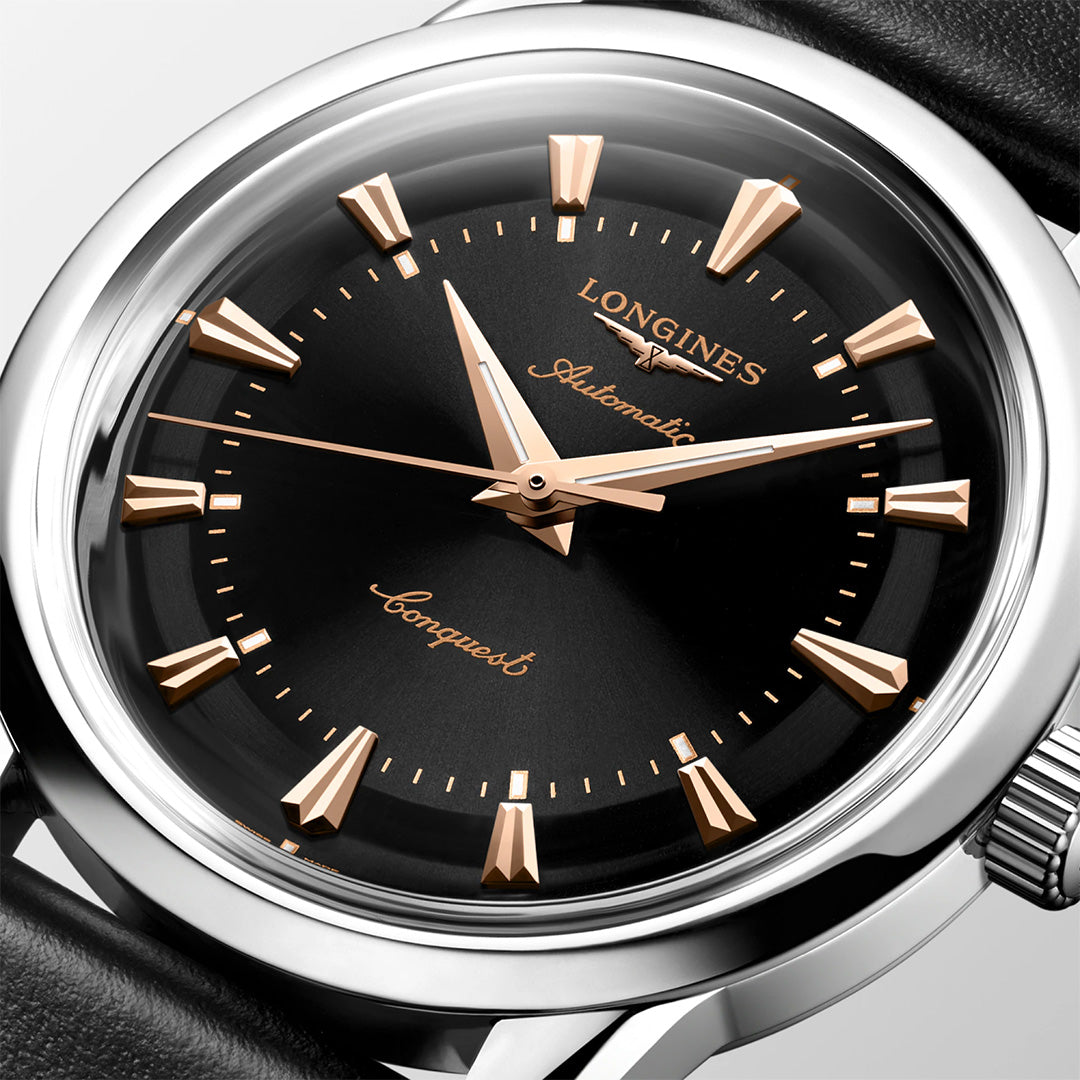 Watch in steel Conquest Heritage Longines