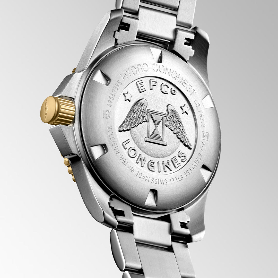 Watch in steel HydroConquest Longines