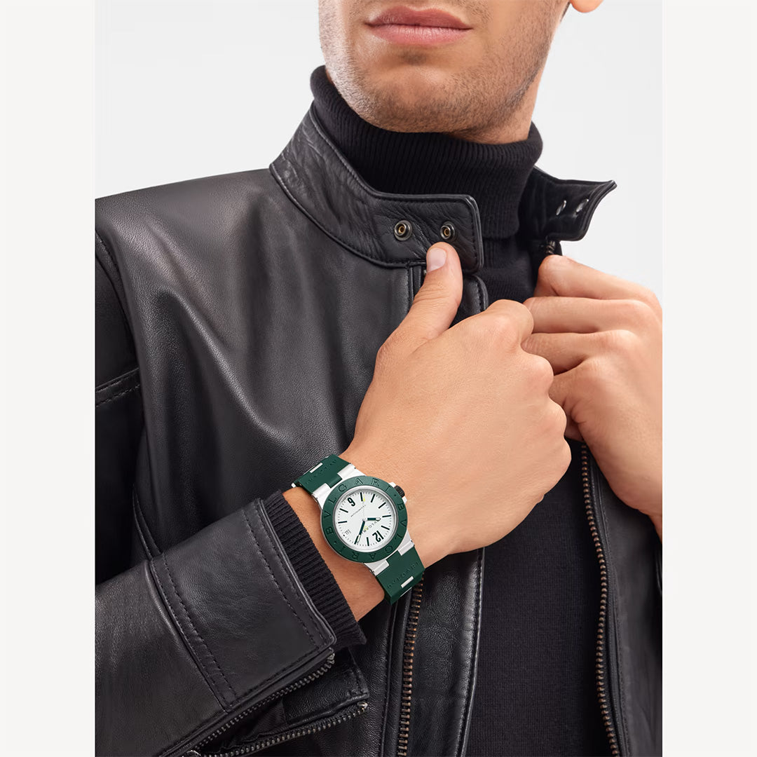 Orologio in alluminio e titanio Bvlgari Aluminium Match Point Edition Bulgari