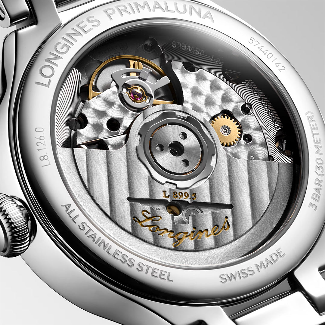 Orologio in acciaio PrimaLuna Moonphase Longines