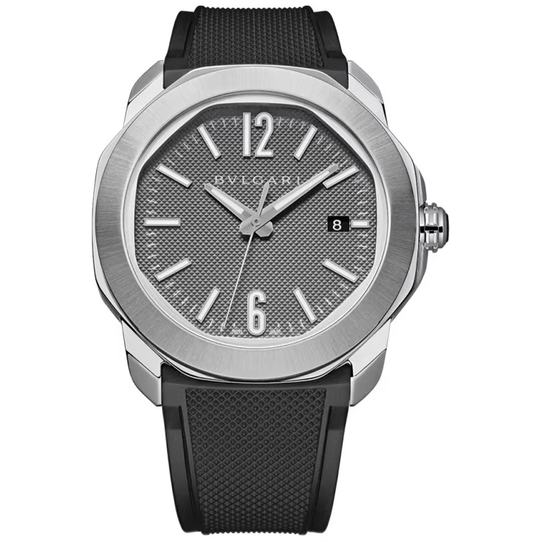 Orologio in acciaio Octo Roma Bulgari