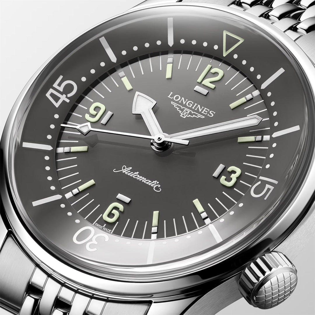 Watch in steel Legend Diver Longines