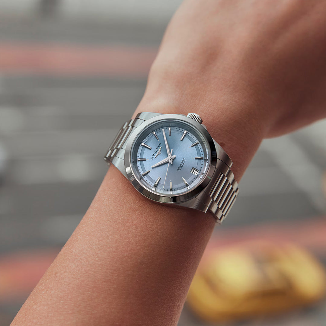 Orologio in acciaio Conquest Longines