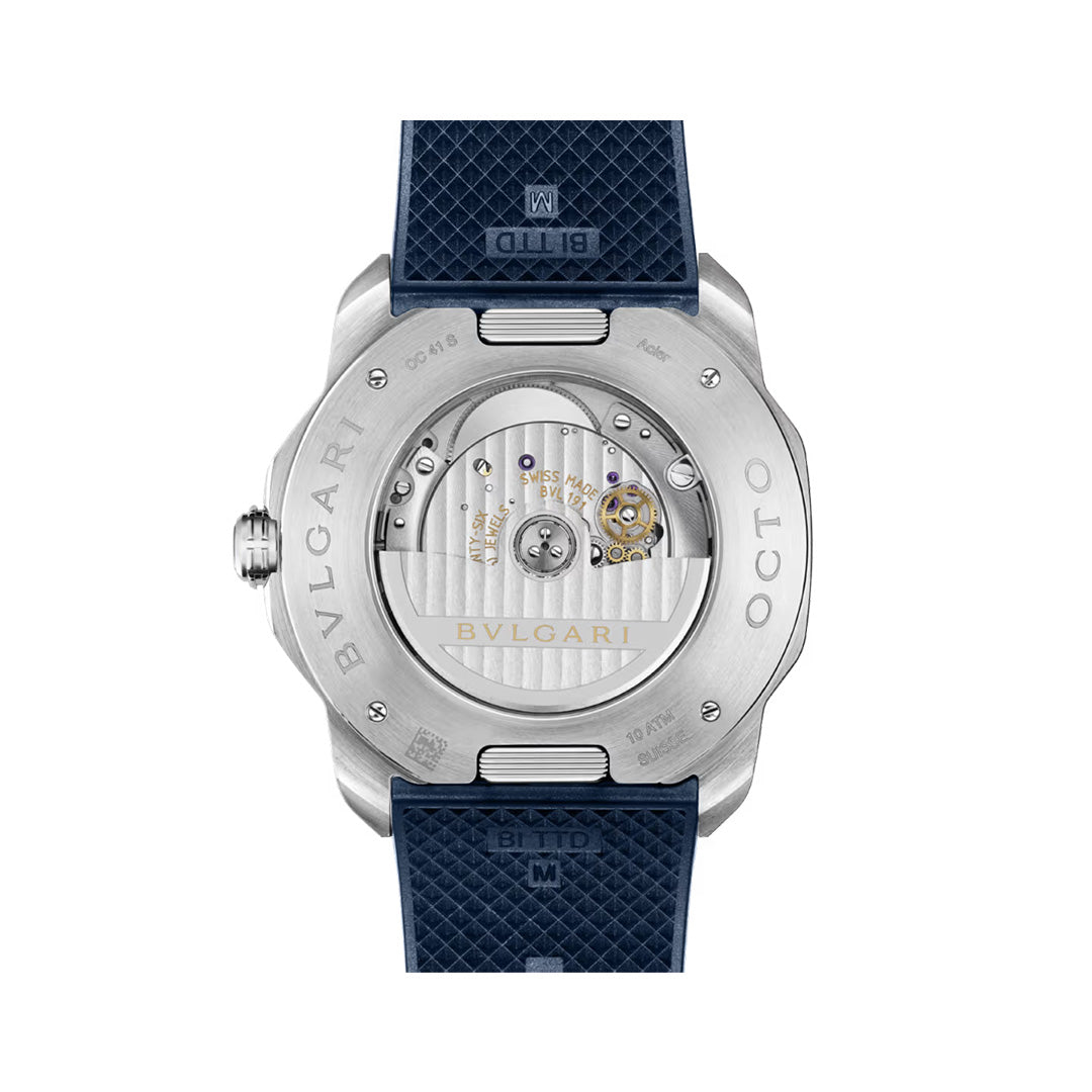 Orologio in acciaio Octo Roma Bulgari