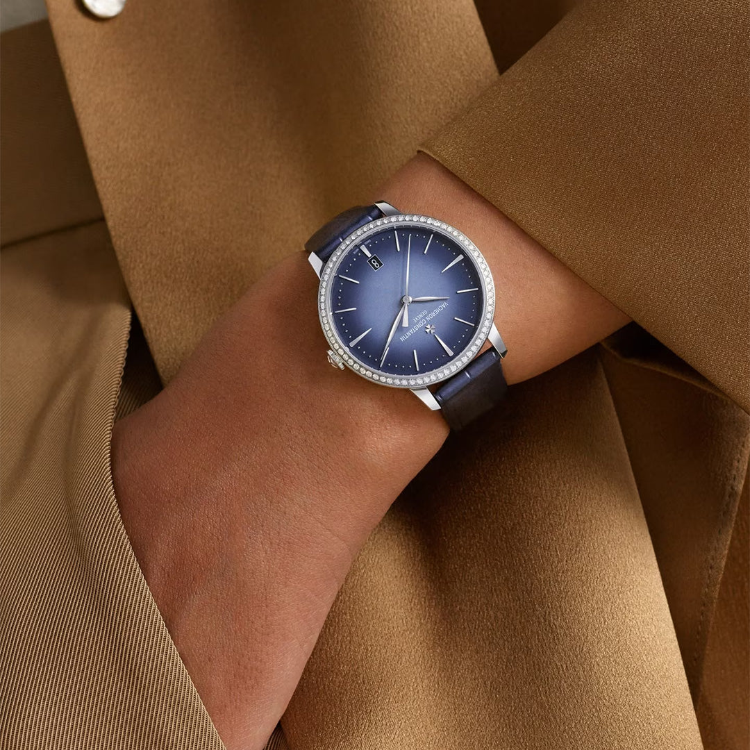 Orologio in oro bianco Patrimony Automatico Vacheron constantin