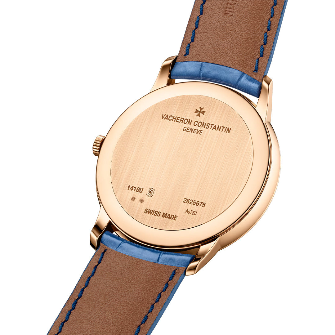 Orologio in oro rosa Patrimony Manuale Vacheron constantin