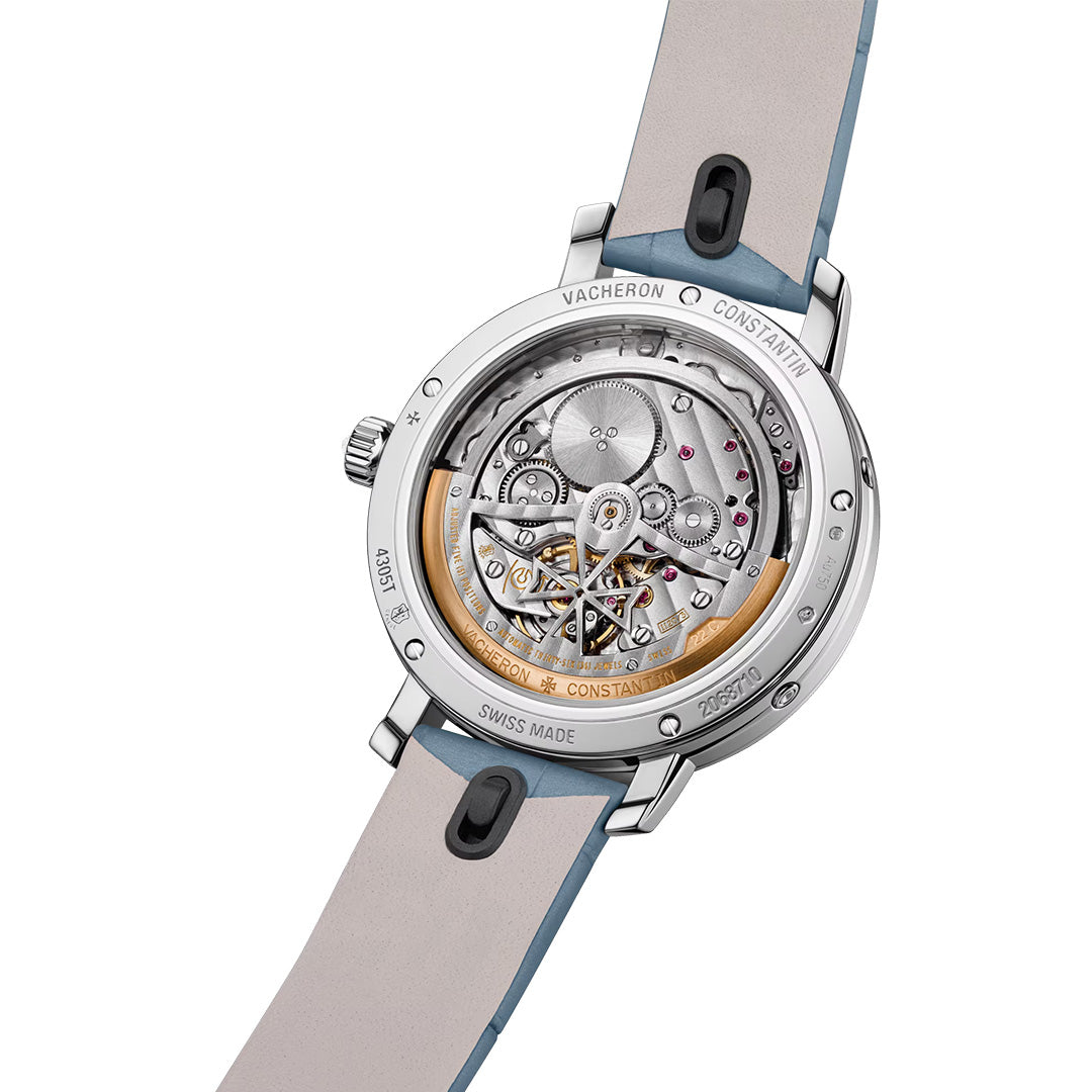 Orologio in oro bianco Traditionnelle Calendario Perpetuo Ultra-Piatto Vacheron constantin