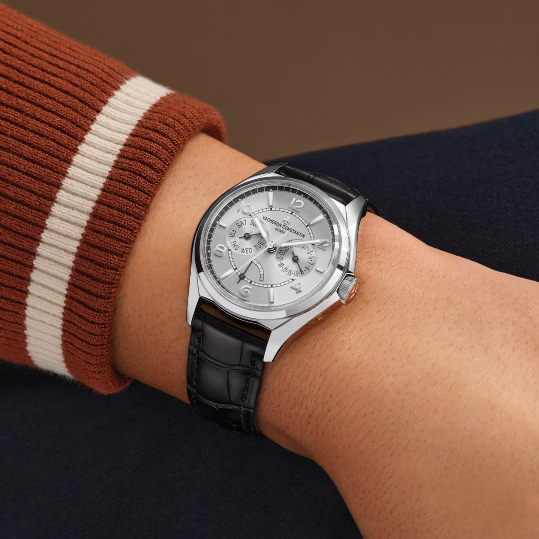 Orologio in acciaio Fiftysix Day-Date Vacheron constantin