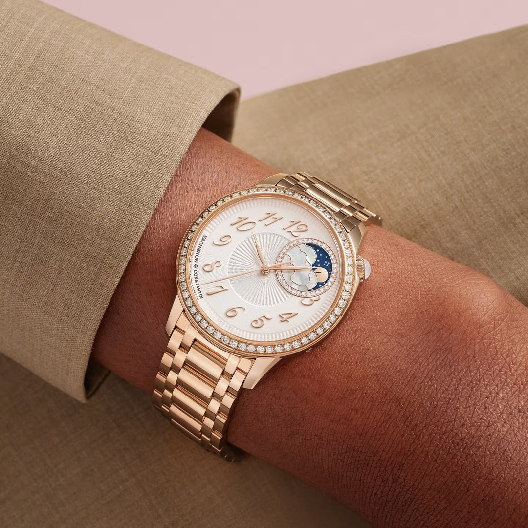 Orologio in oro rosa Égérie Fasi Lunari Vacheron constantin