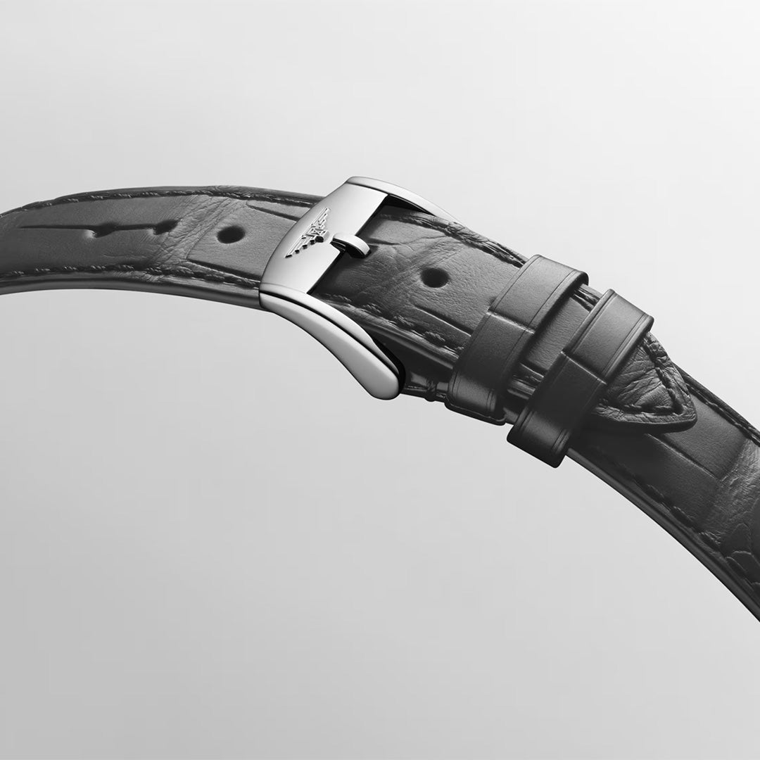 Orologio in acciaio Flagship Heritage Moonphase Longines