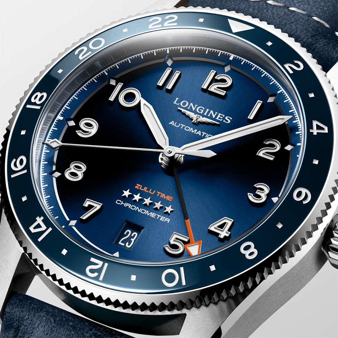 Orologio in acciaio Spirit Zulu Time Longines