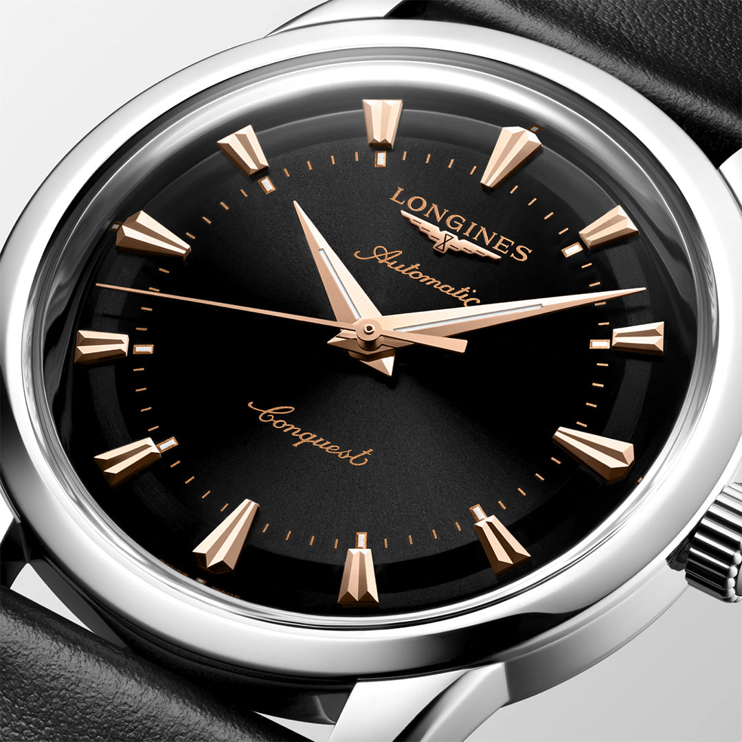Watch in steel Conquest Heritage Longines