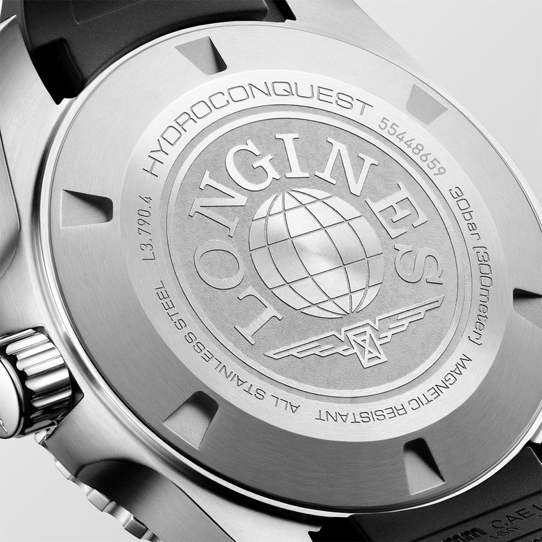 Watch in steel HydroConquest GMT Longines