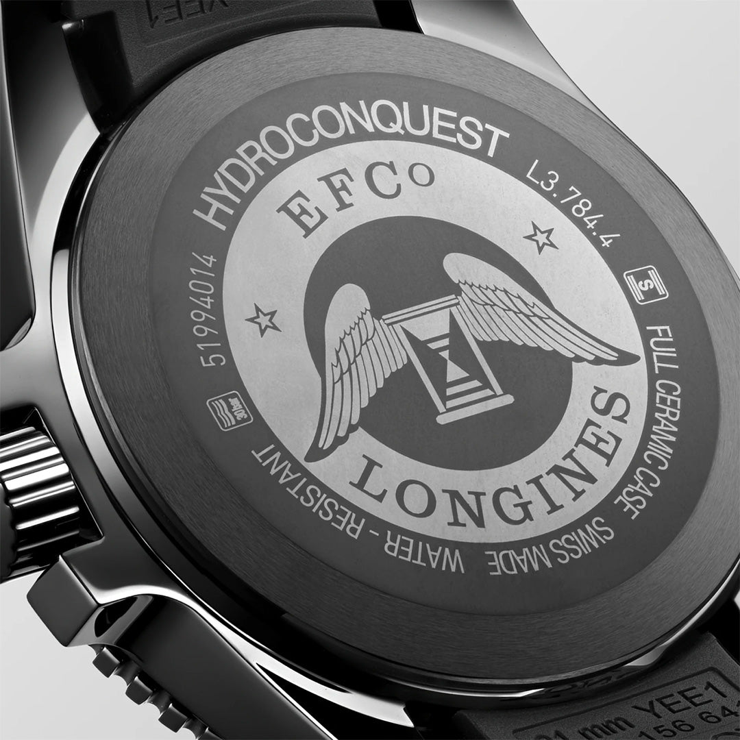 Watch in ceramics HydroConquest Longines