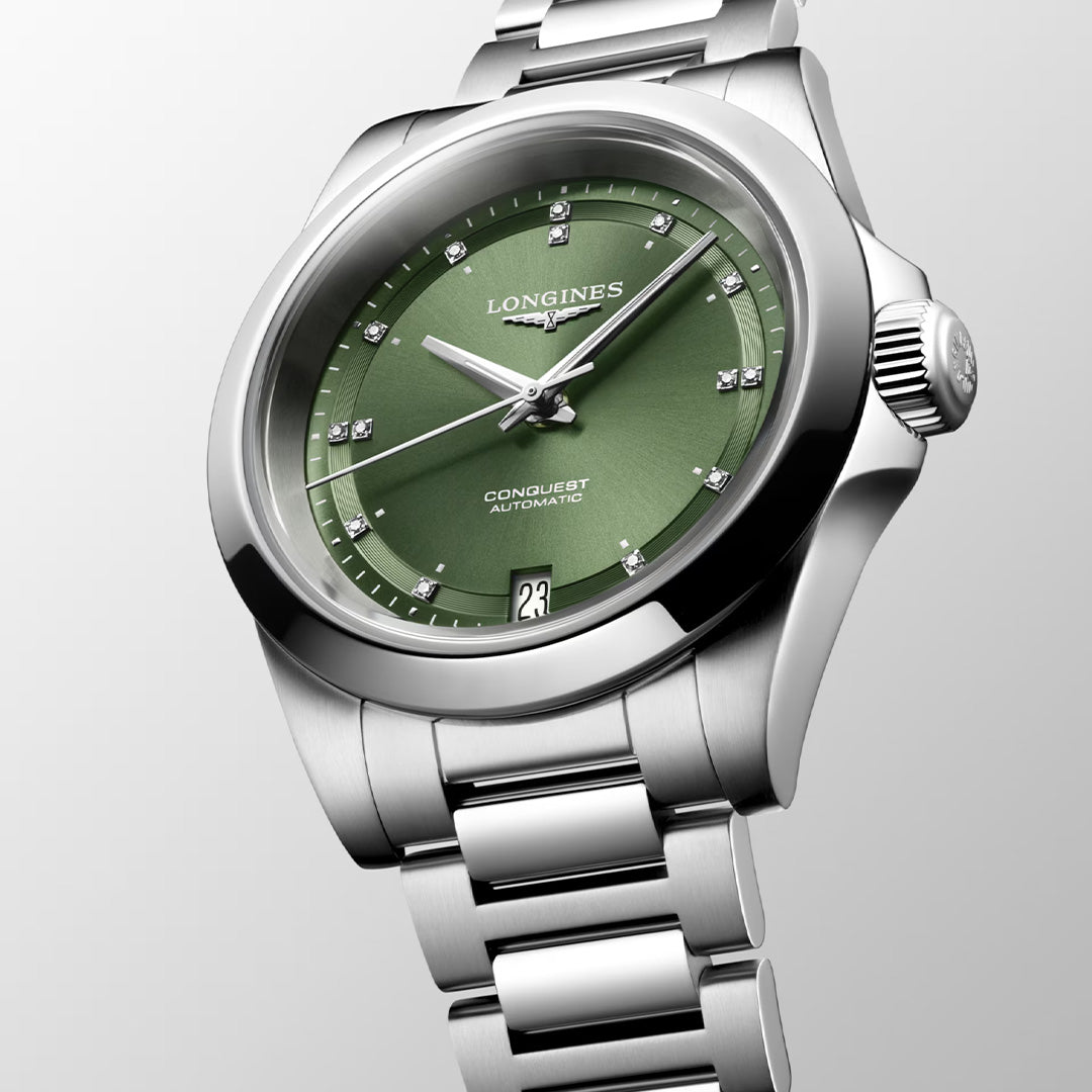 Watch in steel Conquest Longines