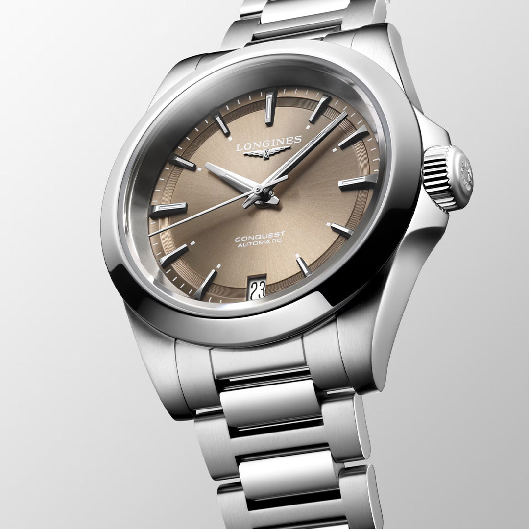 Orologio in acciaio Conquest Longines