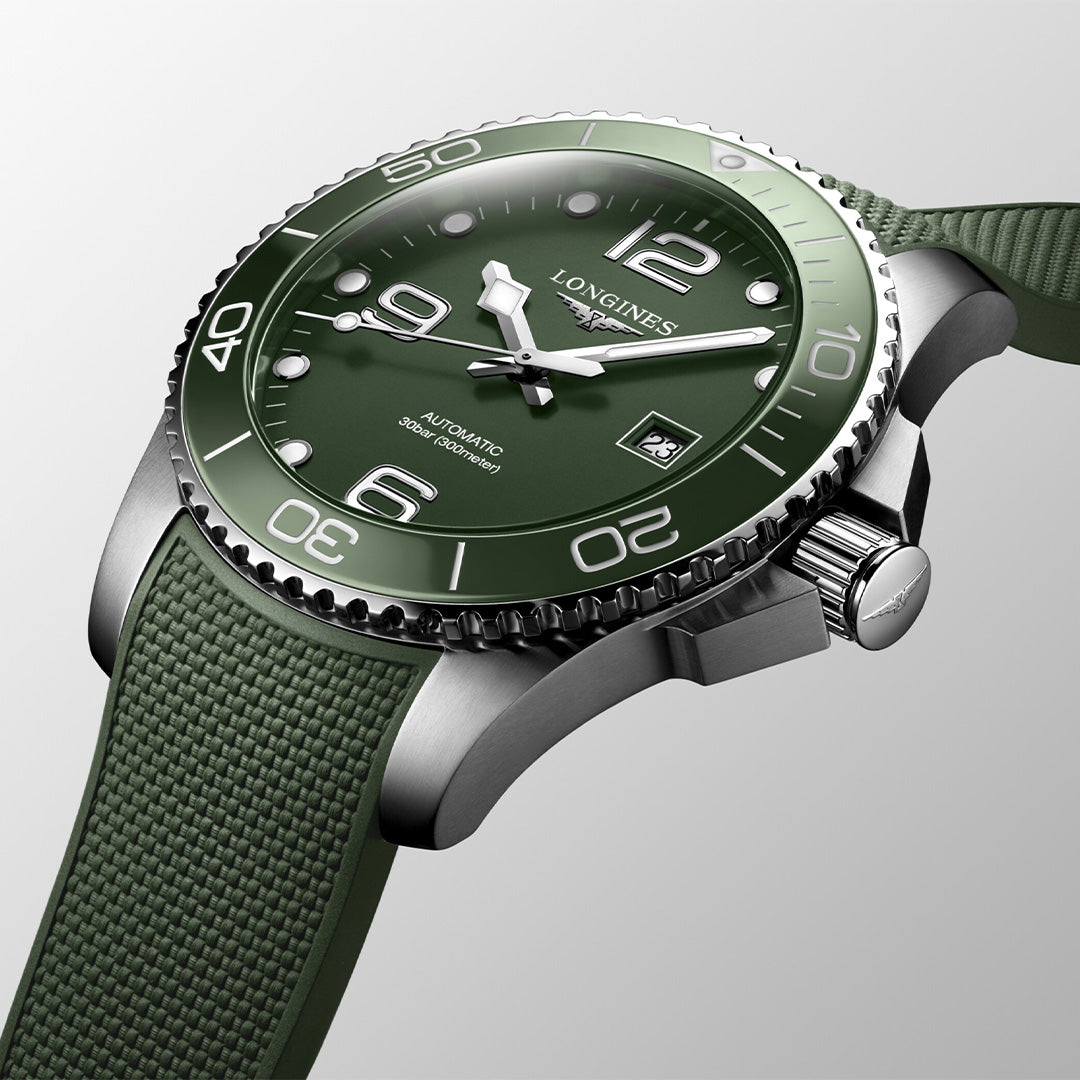 Watch in steel HydroConquest Longines