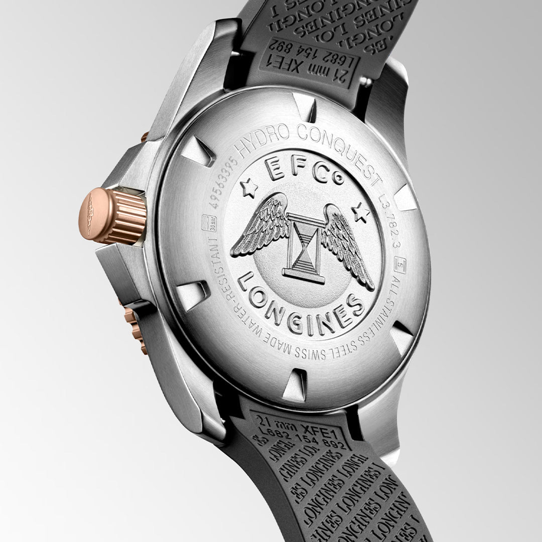 Watch in steel HydroConquest Longines