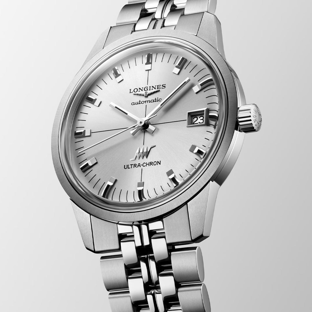 Orologio in acciaio Ultra-Chron Classic Longines
