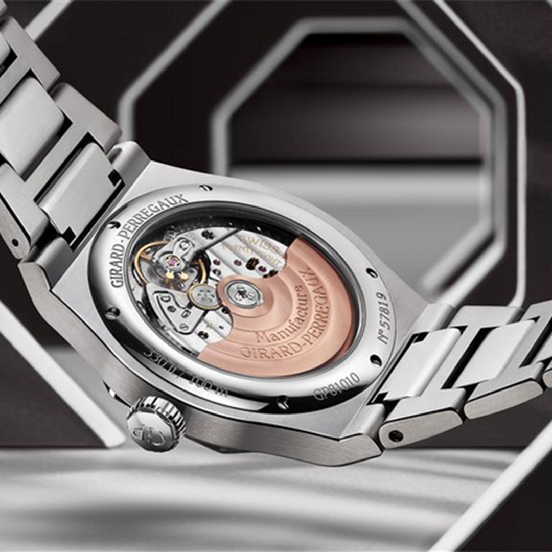 Orologio in acciaio Laureato Girard perregaux
