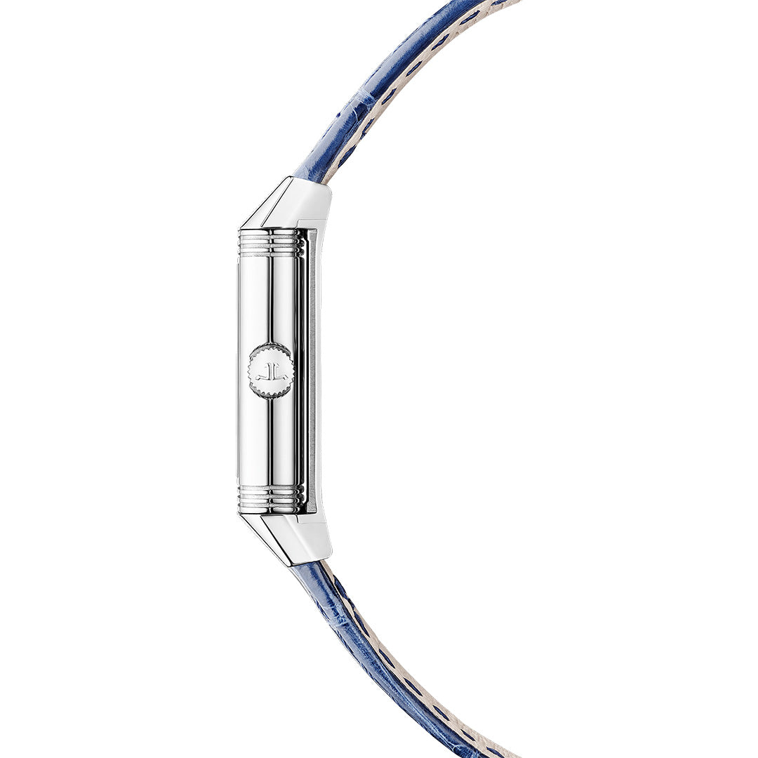 Watch in steel Reverso Classic Monoface Origin Jaeger-lecoultre