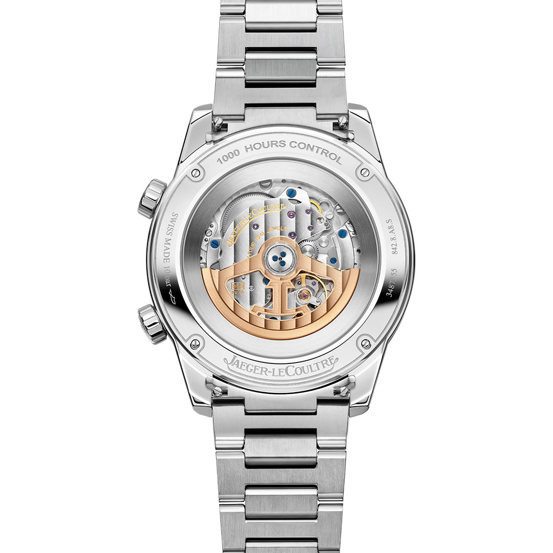 Watch in steel Polaris Perpetual Calendar  Jaeger-lecoultre