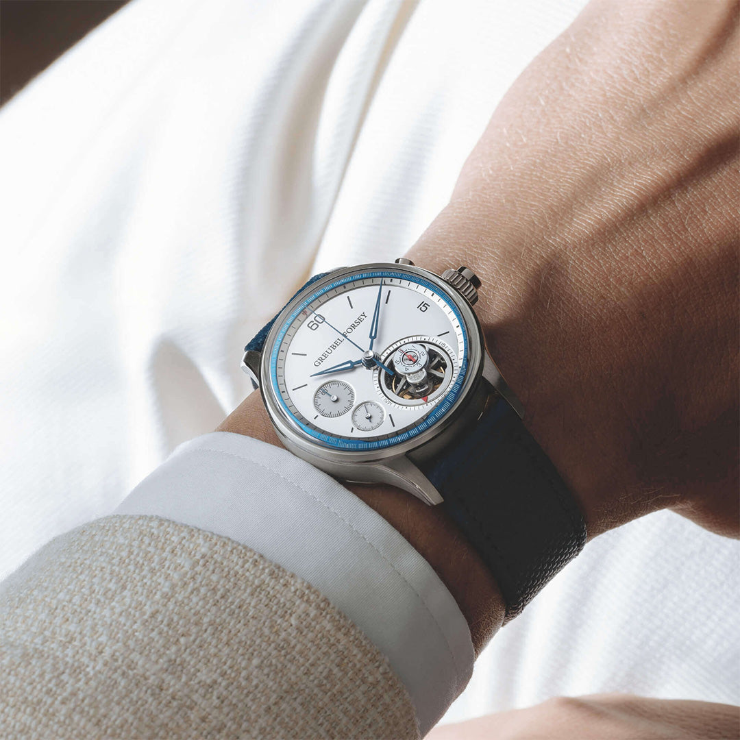 Watch in white gold Nano Foudroyante Greubel forsey