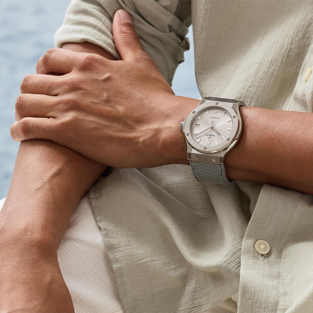 Orologio in titanio Classic Fusion Essential Grey Hublot