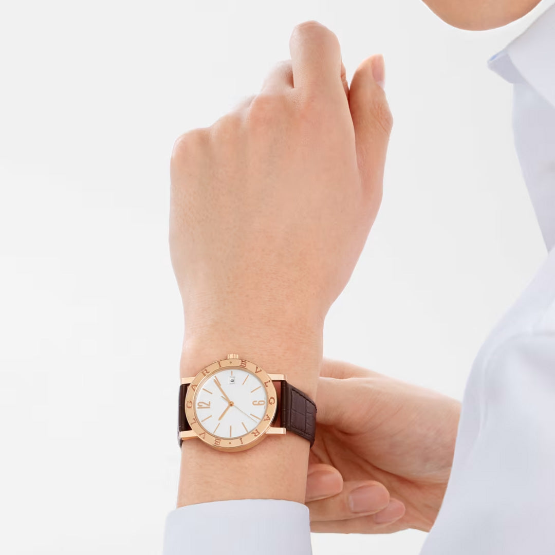 Watch in rose gold Bvlgari Bulgari