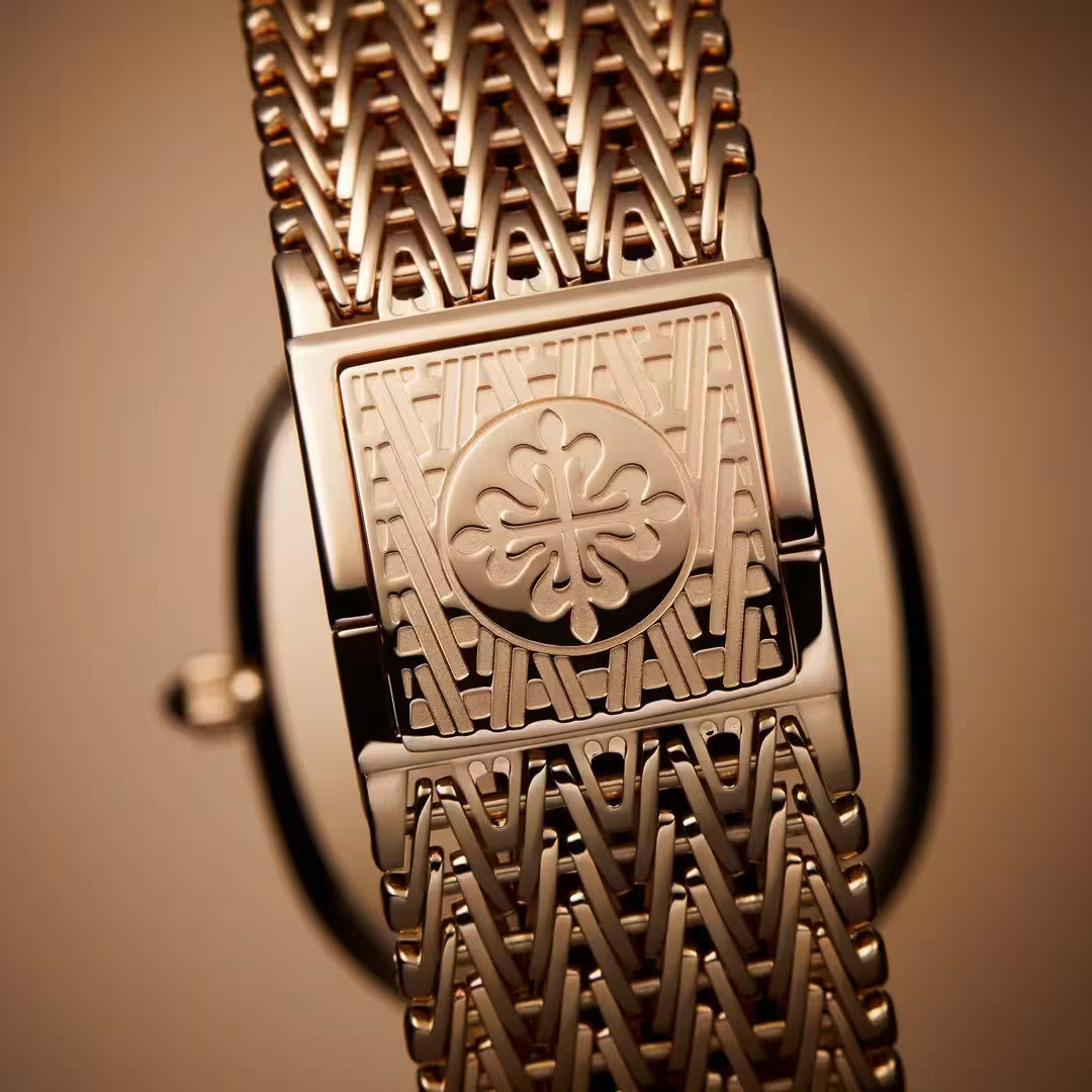 Orologio in oro rosa Ellisse d'oro Patek philippe