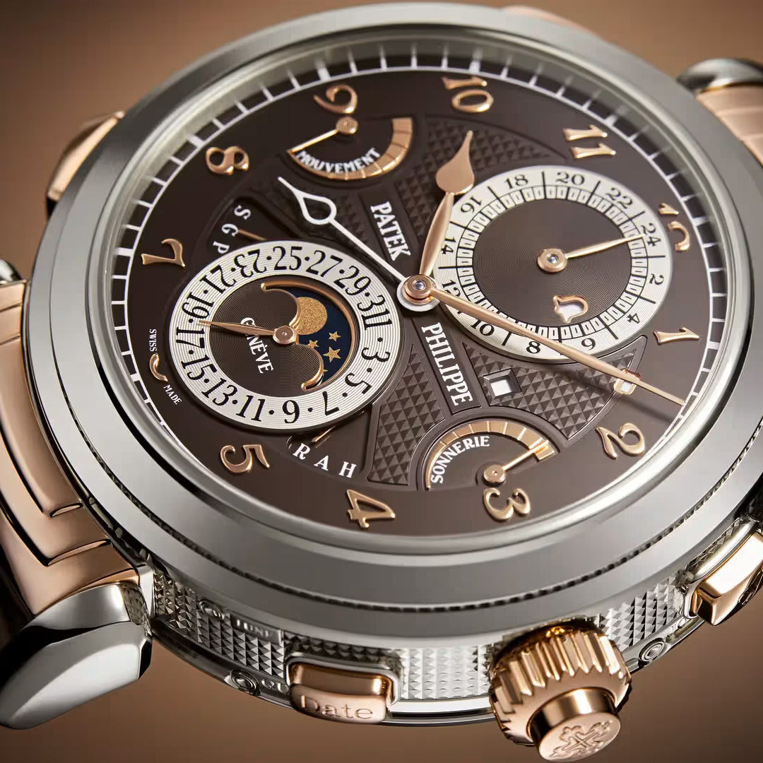 Orologio in oro bianco e oro rosa Grandi Complicazioni Patek philippe